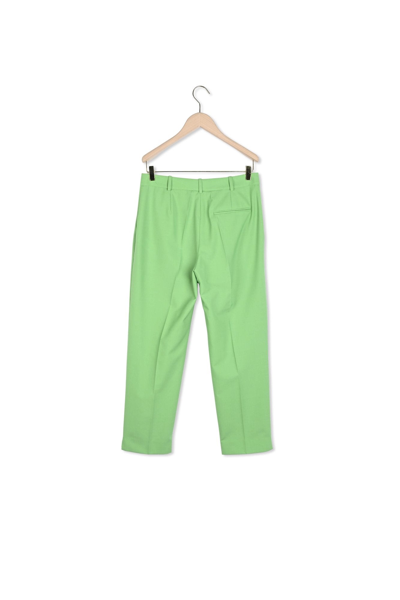 Pantalon Pascal vert en laine froide Faume - seconde main