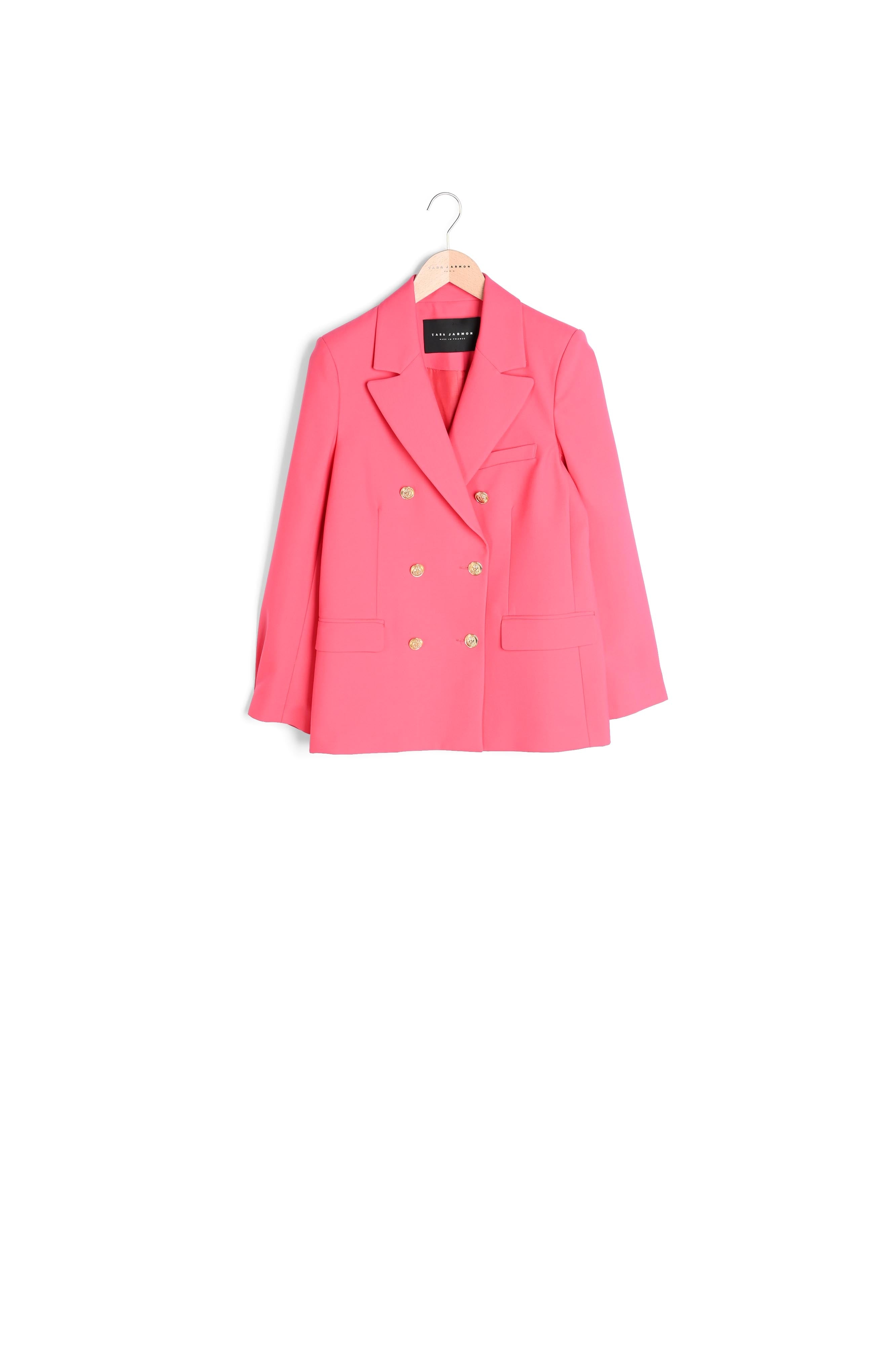Veste Virgie rose en laine froide Faume - seconde main