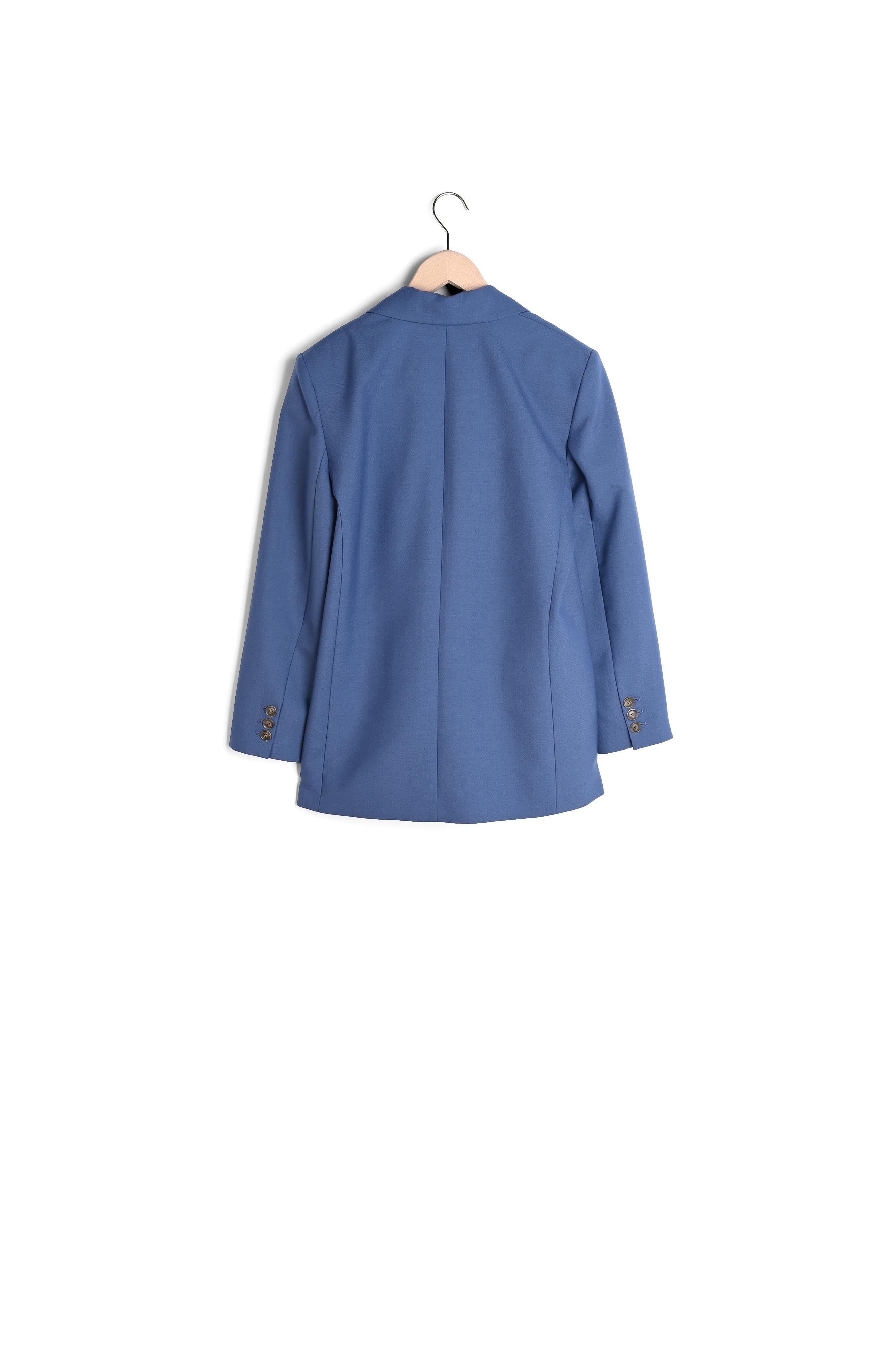 Veste Viggo bleue en laine Faume - seconde main