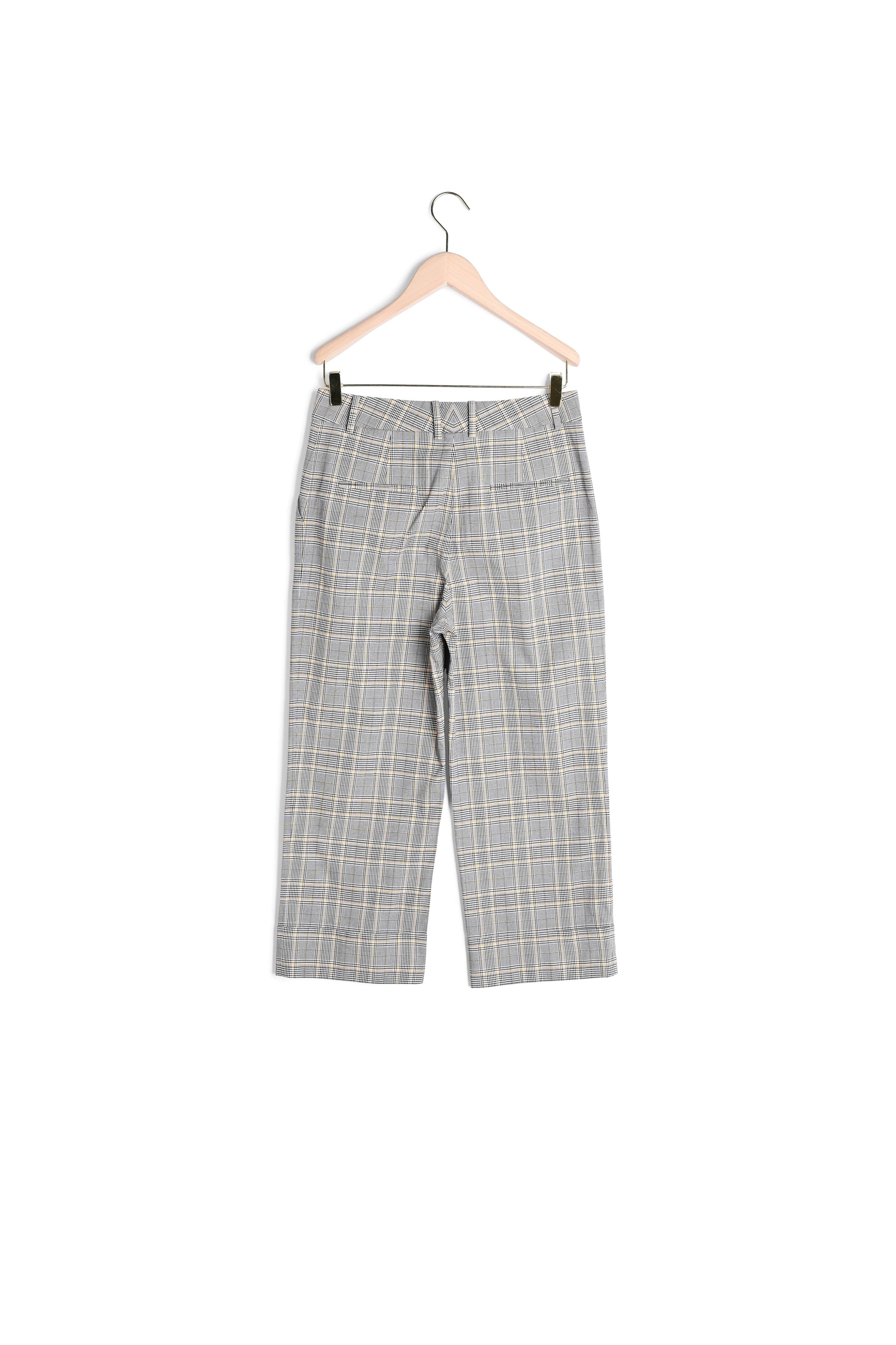 Pantalon Piper noir en tartan Faume - seconde main