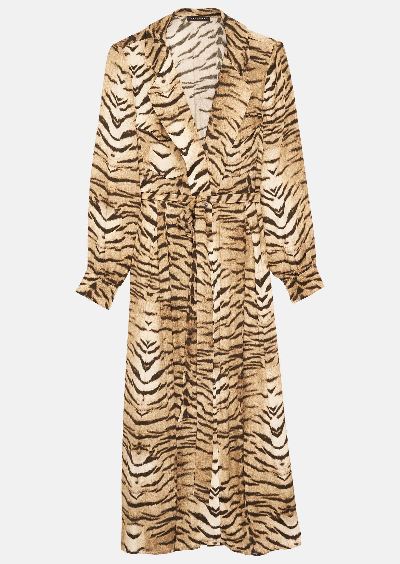 Robe Ruxy beige imprimé zèbre Faume - seconde main