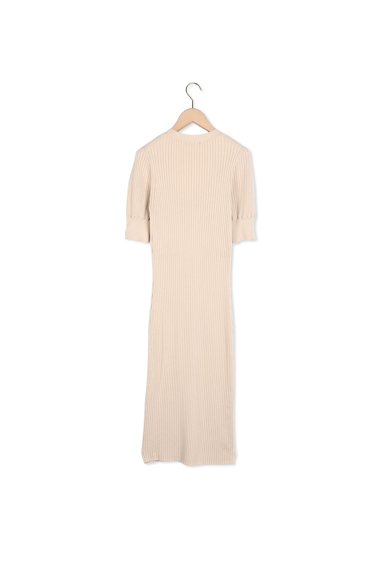 Robe Raphaelle beige en coton extrafin Faume - seconde main