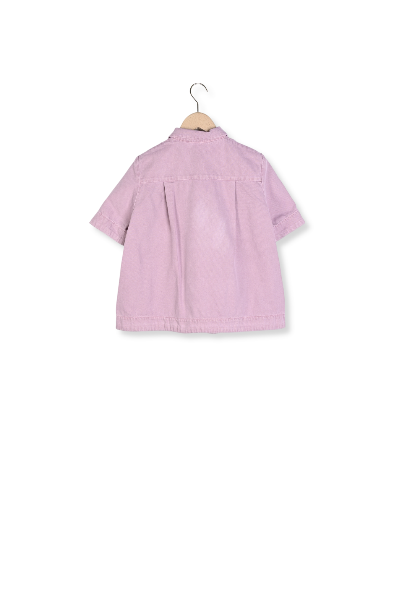 Chemise rose en denim Camilia Faume - seconde main