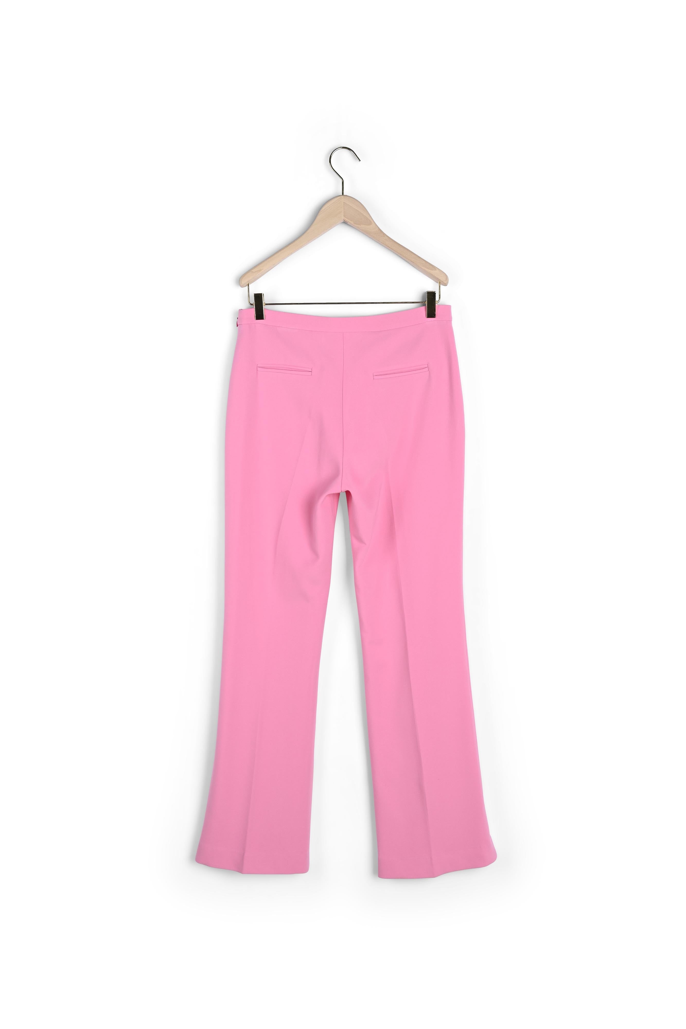 Pantalon Picasso rose en toile double Faume - seconde main