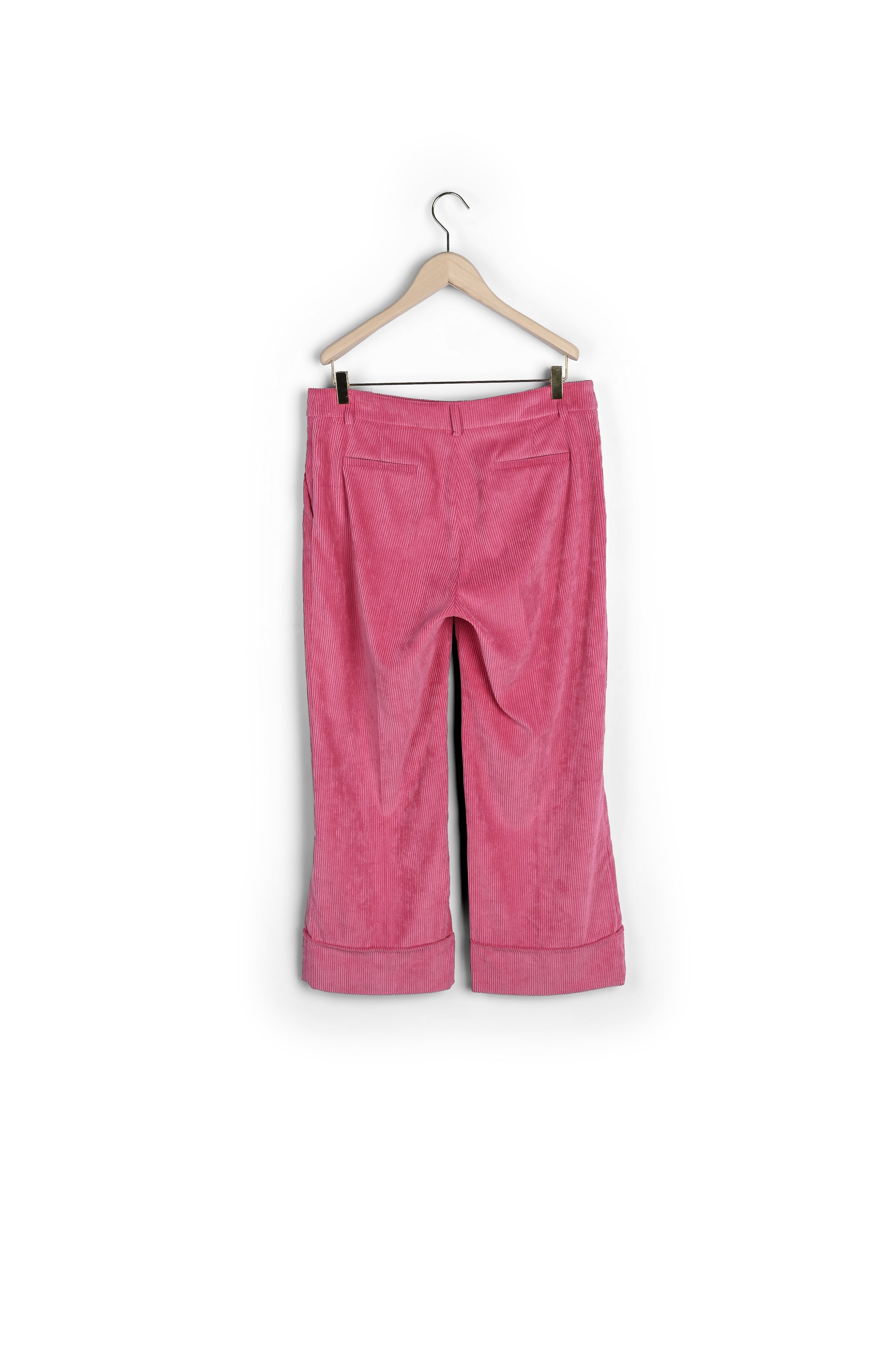 Pantalon Phil rose en velours côtelé Faume - seconde main