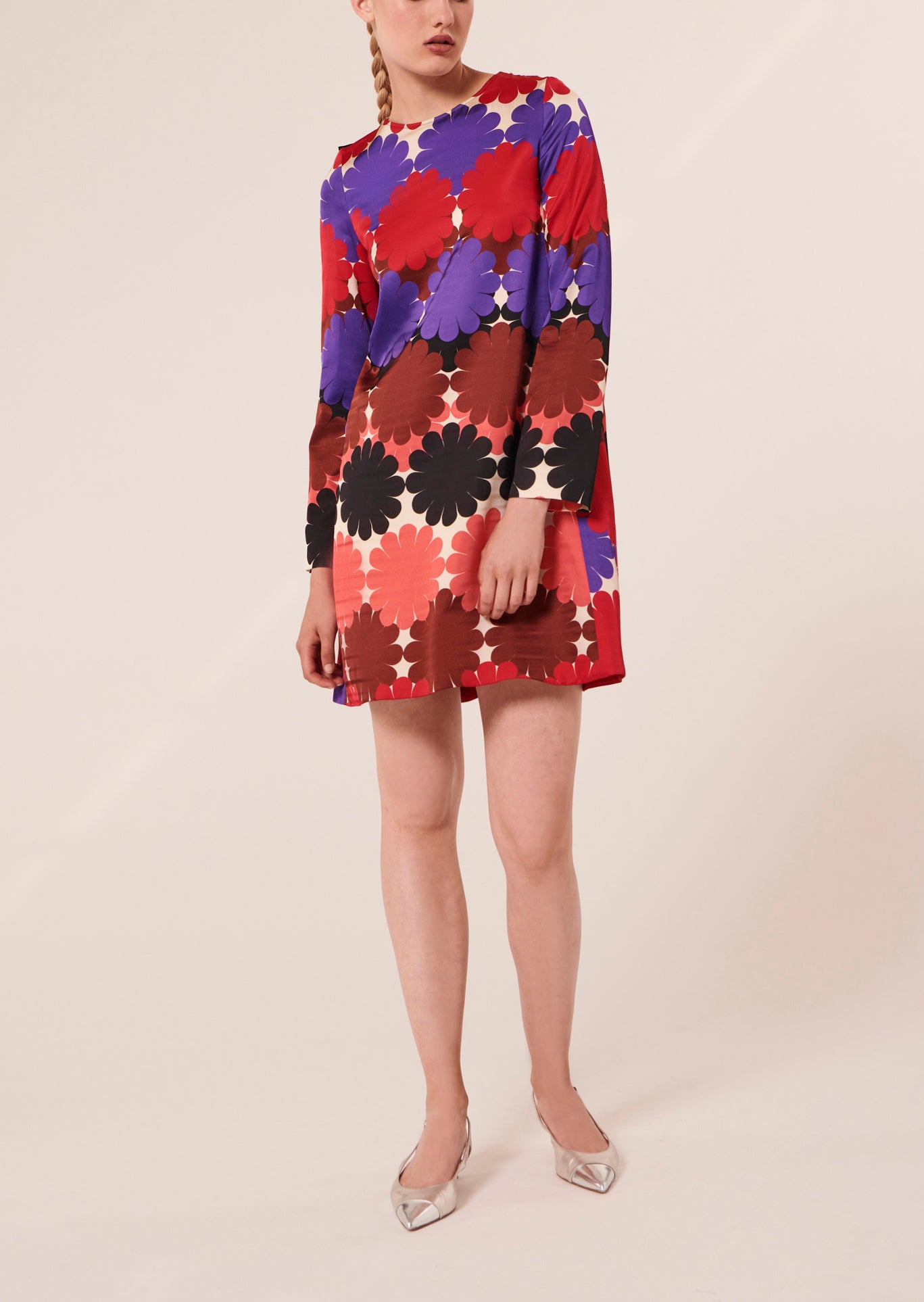 Robe Rada écru imprimé à fleurs Faume - seconde main