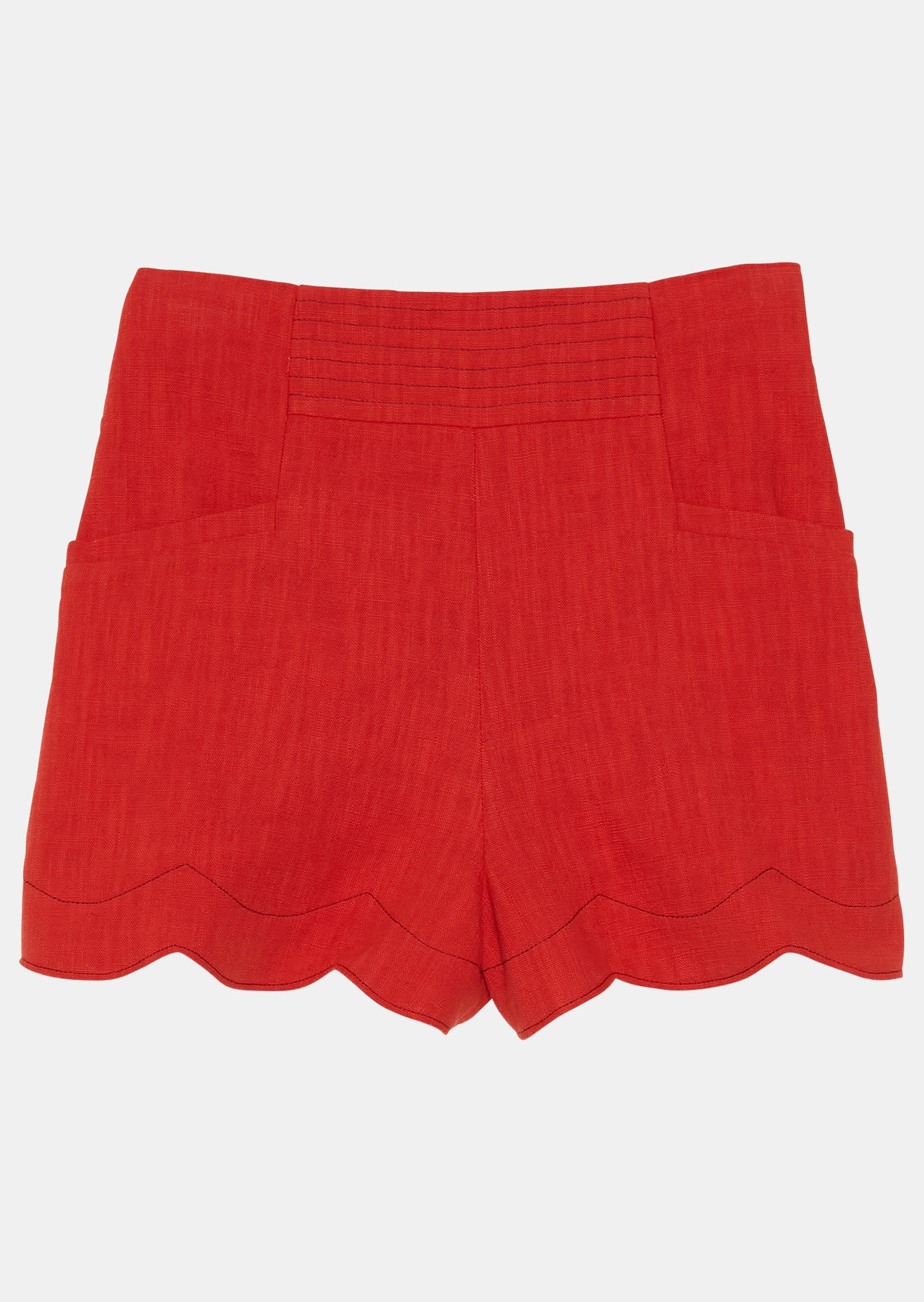 Short Stellina rouge en coton Faume - seconde main