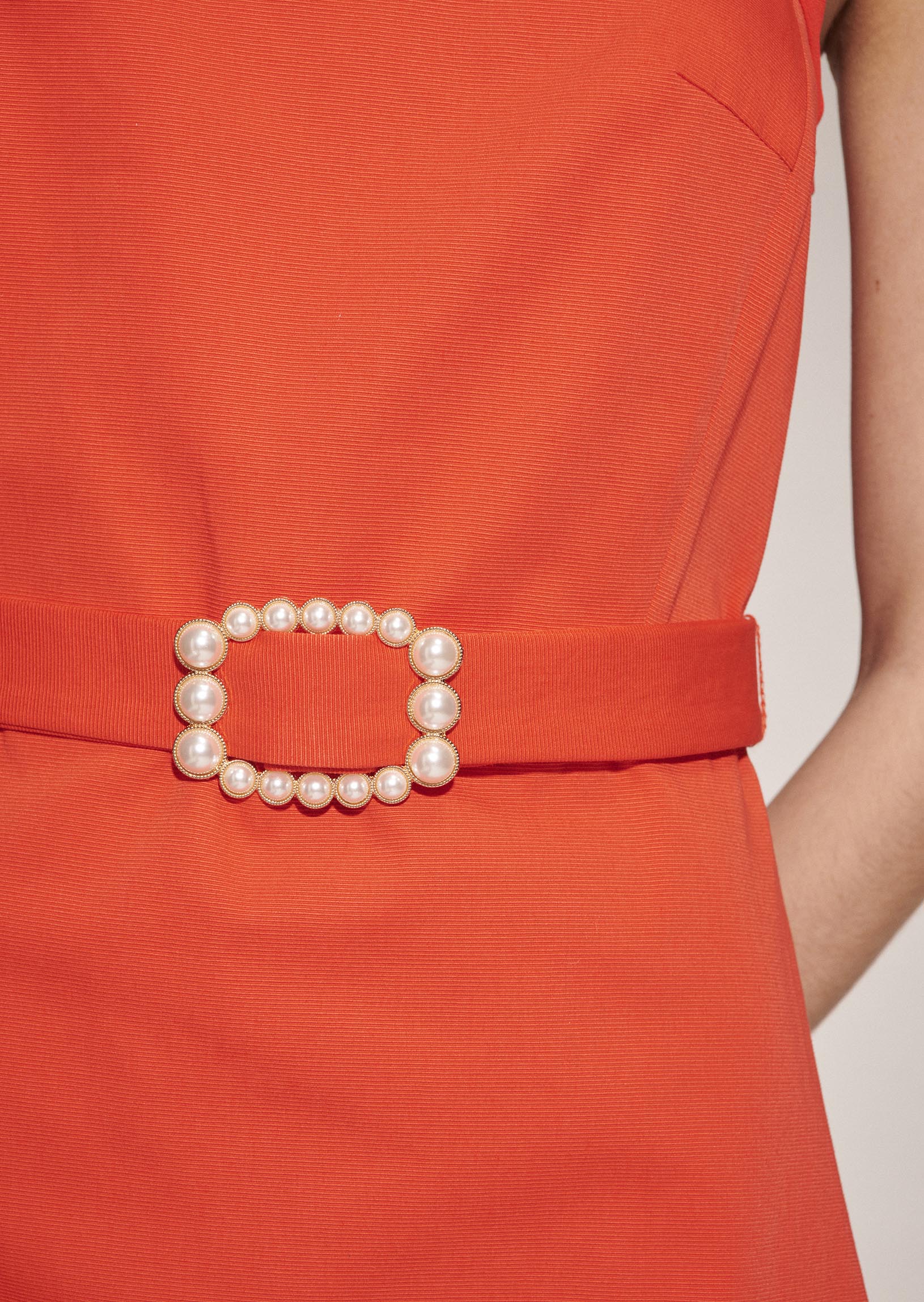 Robe Redra rouge en coton Faume - seconde main