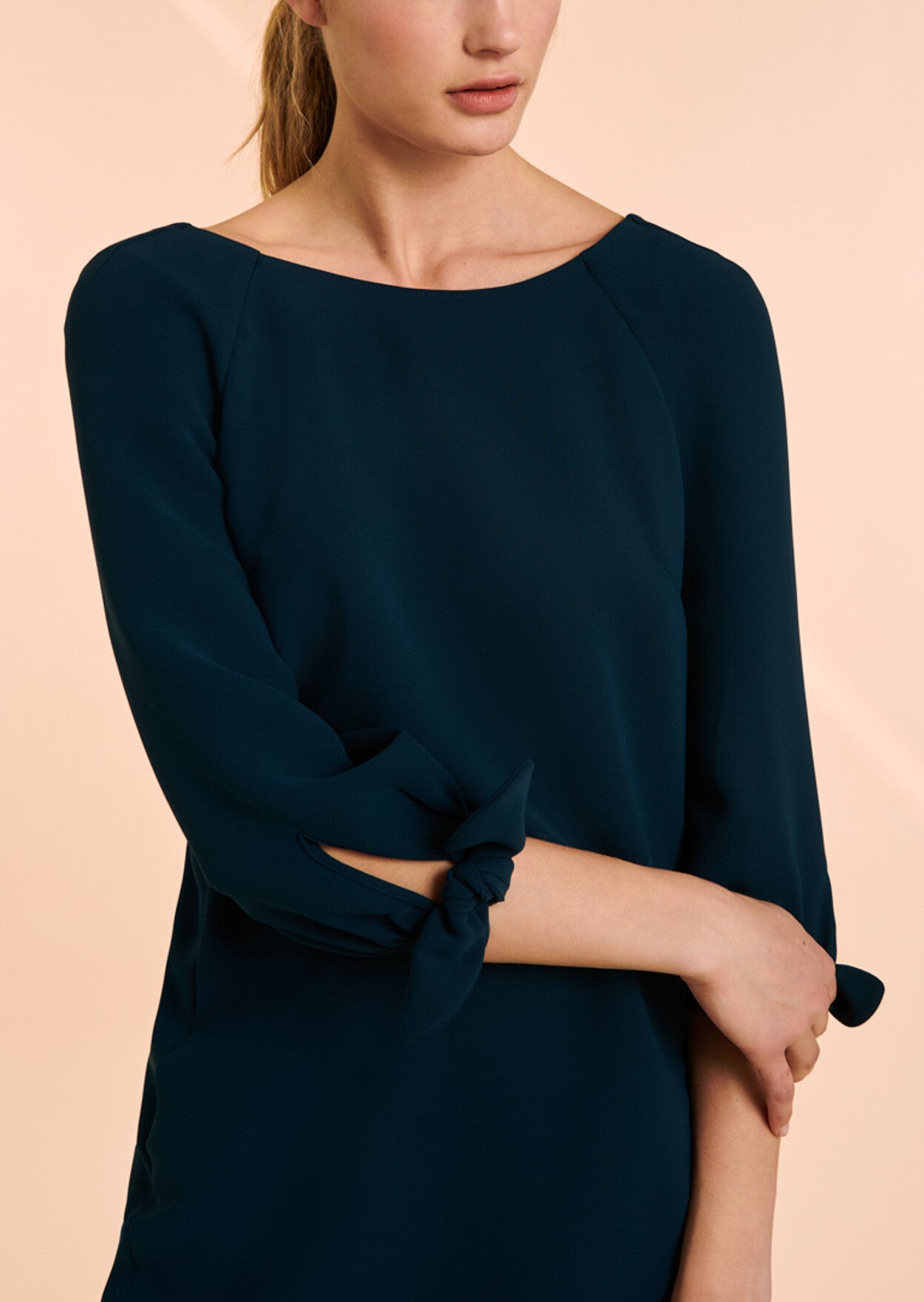 Robe Rina vert sapin Faume - seconde main