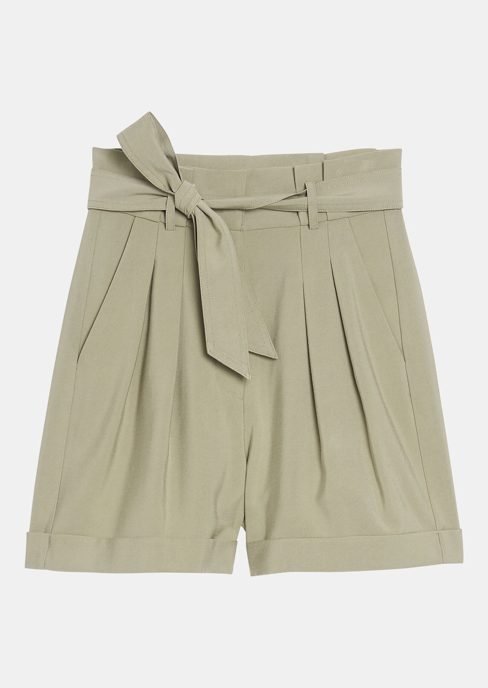 Short Priscille vert pâle fluide Faume - seconde main