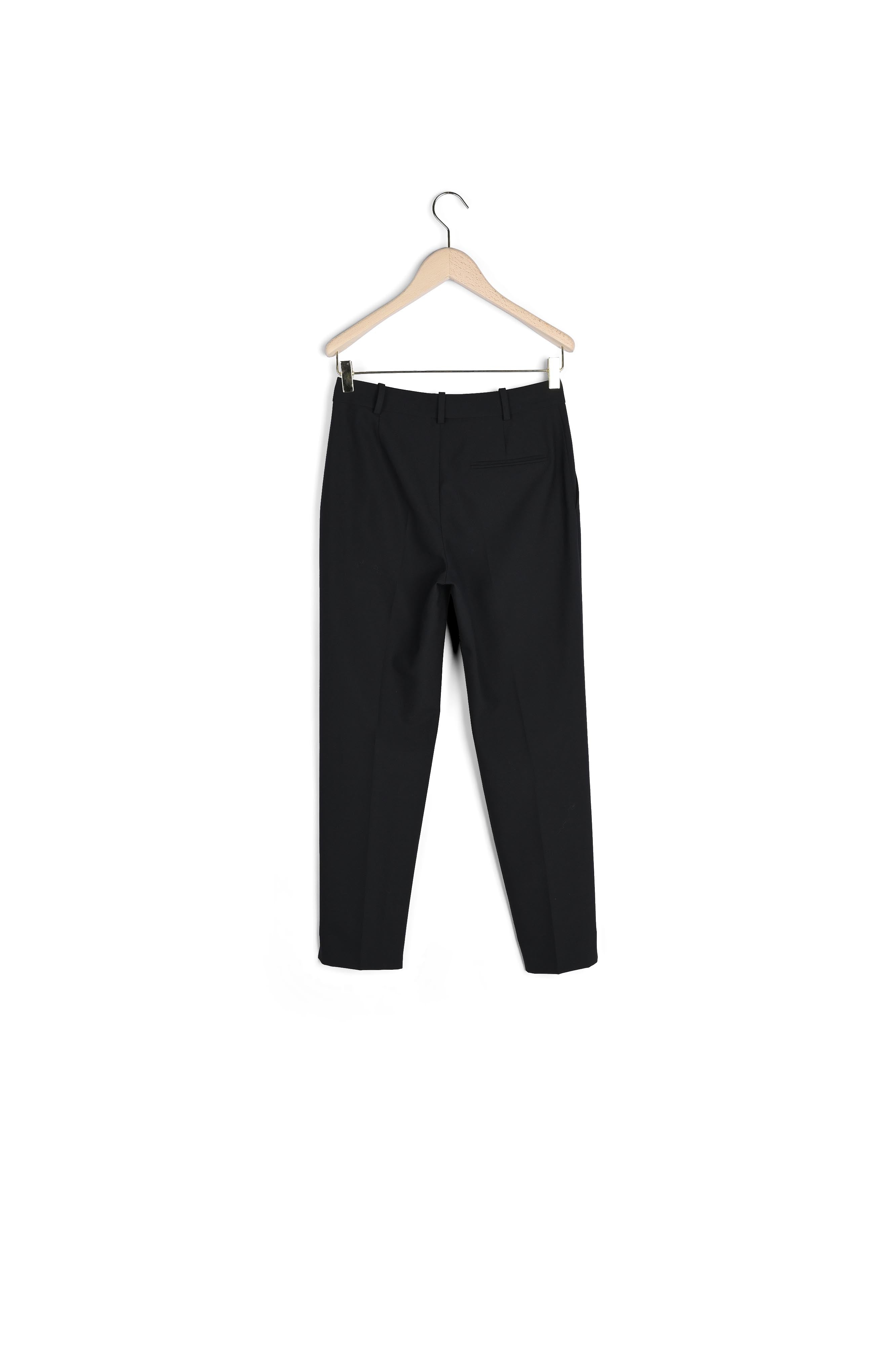 Pantalon Pascal noir en laine froide Faume - seconde main