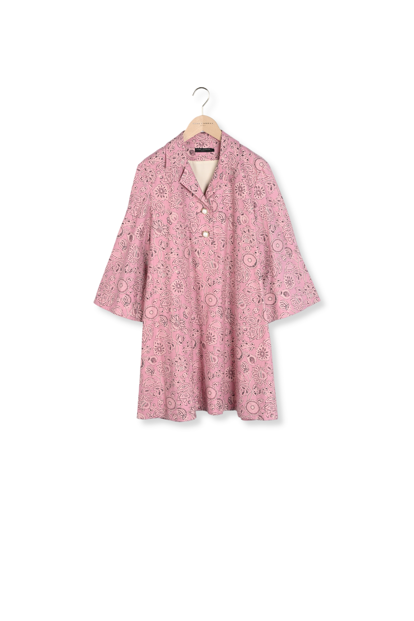 Robe rose imprimé bandana Ross Faume - seconde main