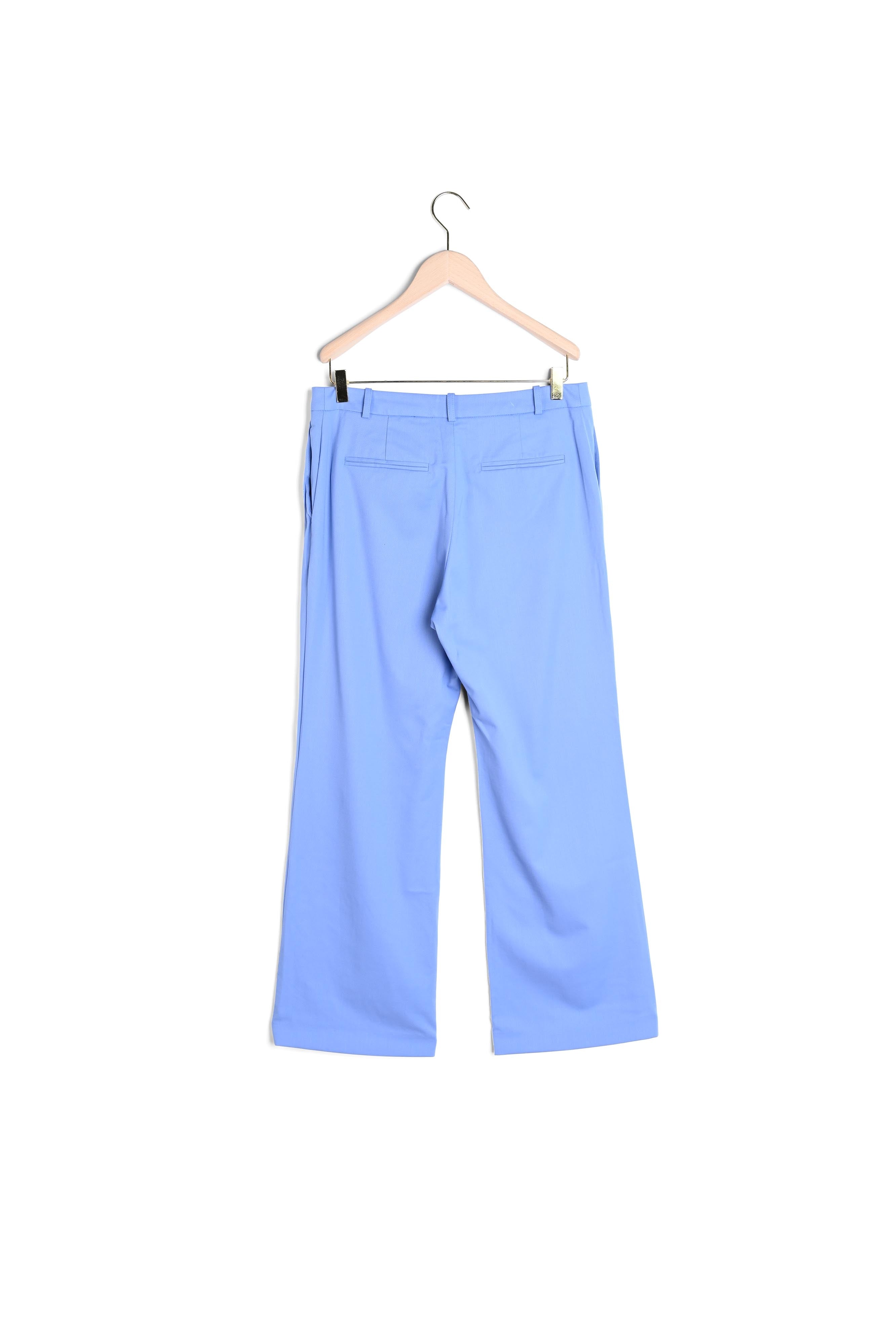 Pantalon Patti bleu tendre en laine froide Faume - seconde main