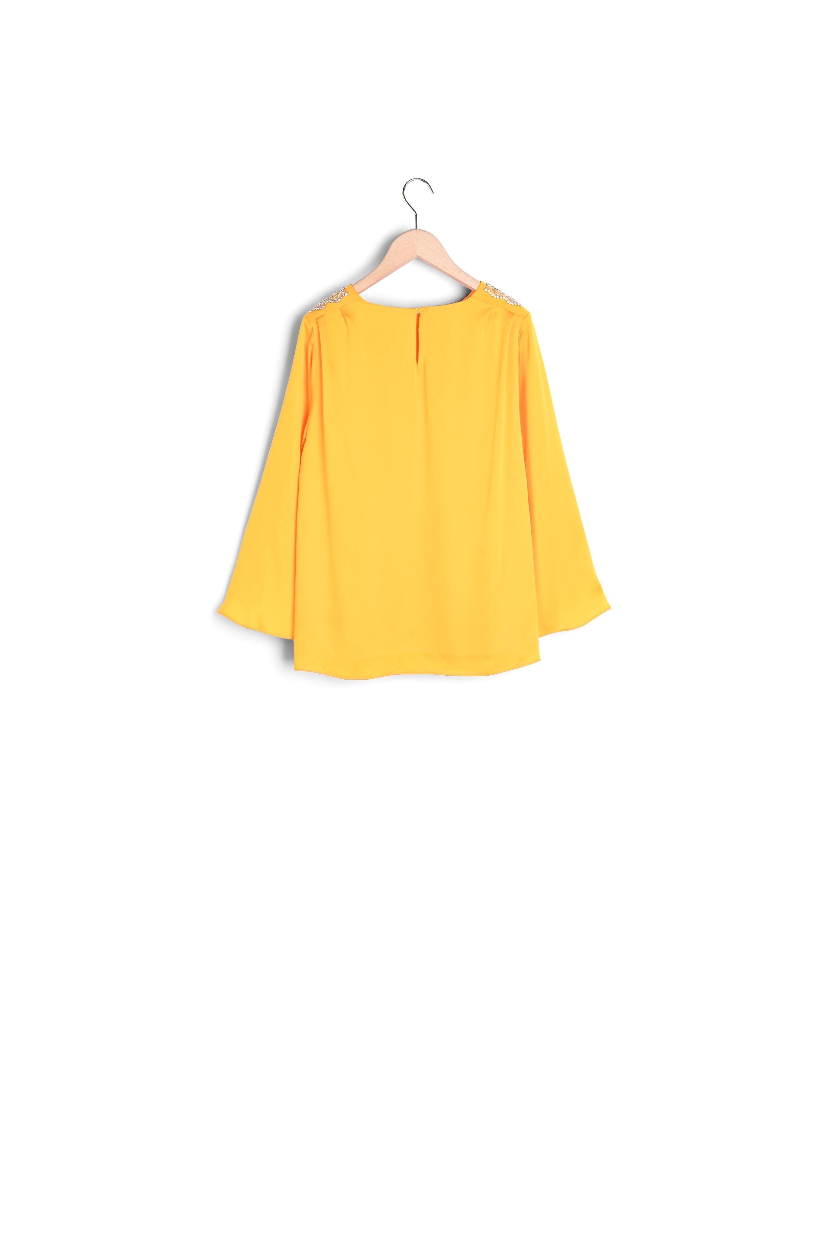 Top jaune fluide Faume - seconde main