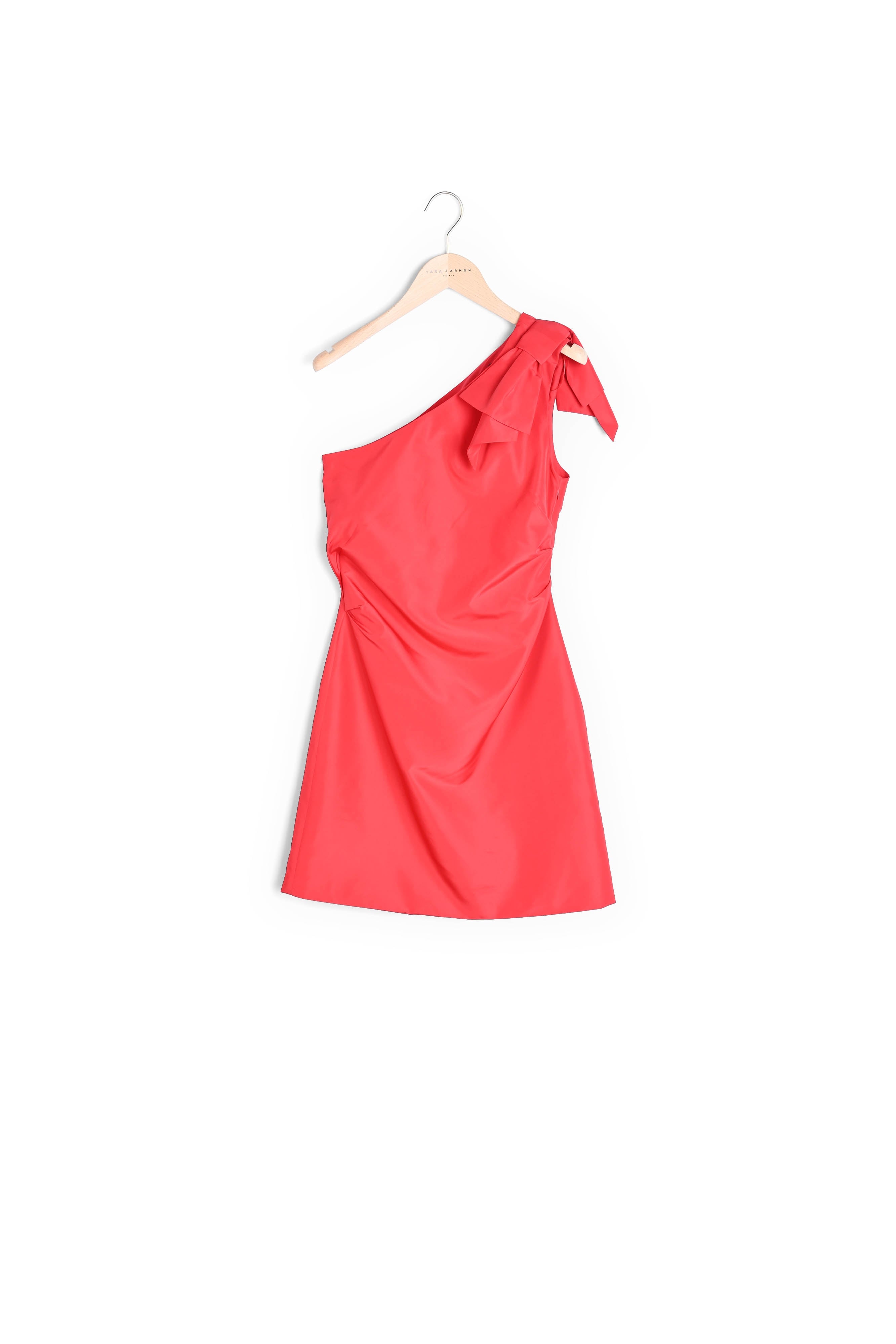 Robe Rouki rouge en taffetas Faume - seconde main