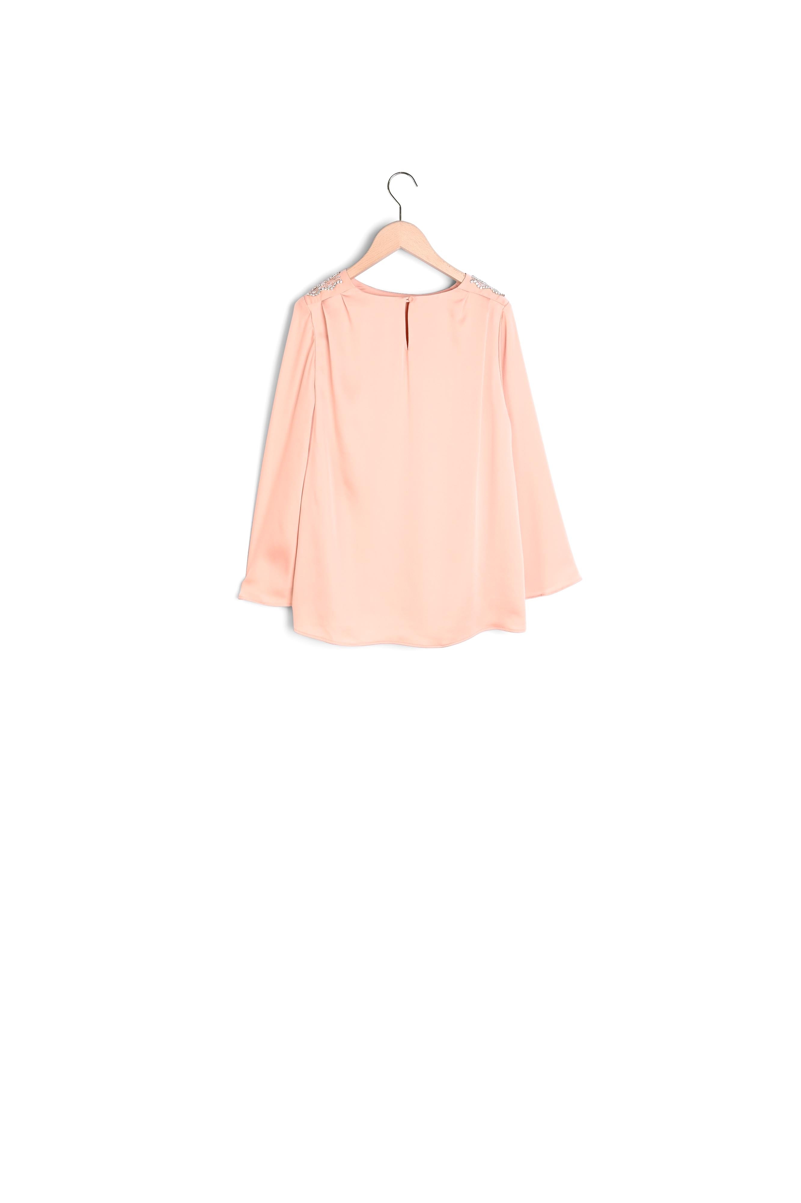 Top rose pâle fluide Faume - seconde main