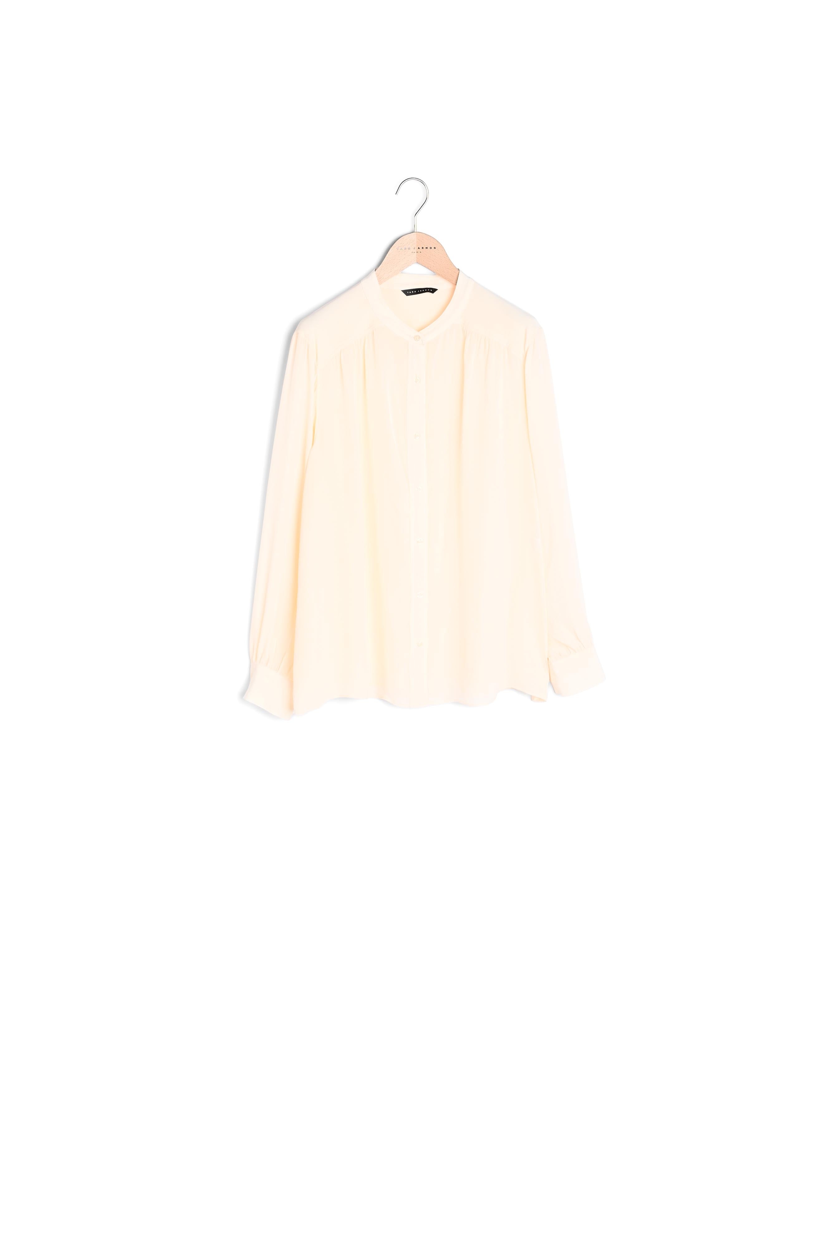 Chemise Coline écrue en crêpe Faume - seconde main