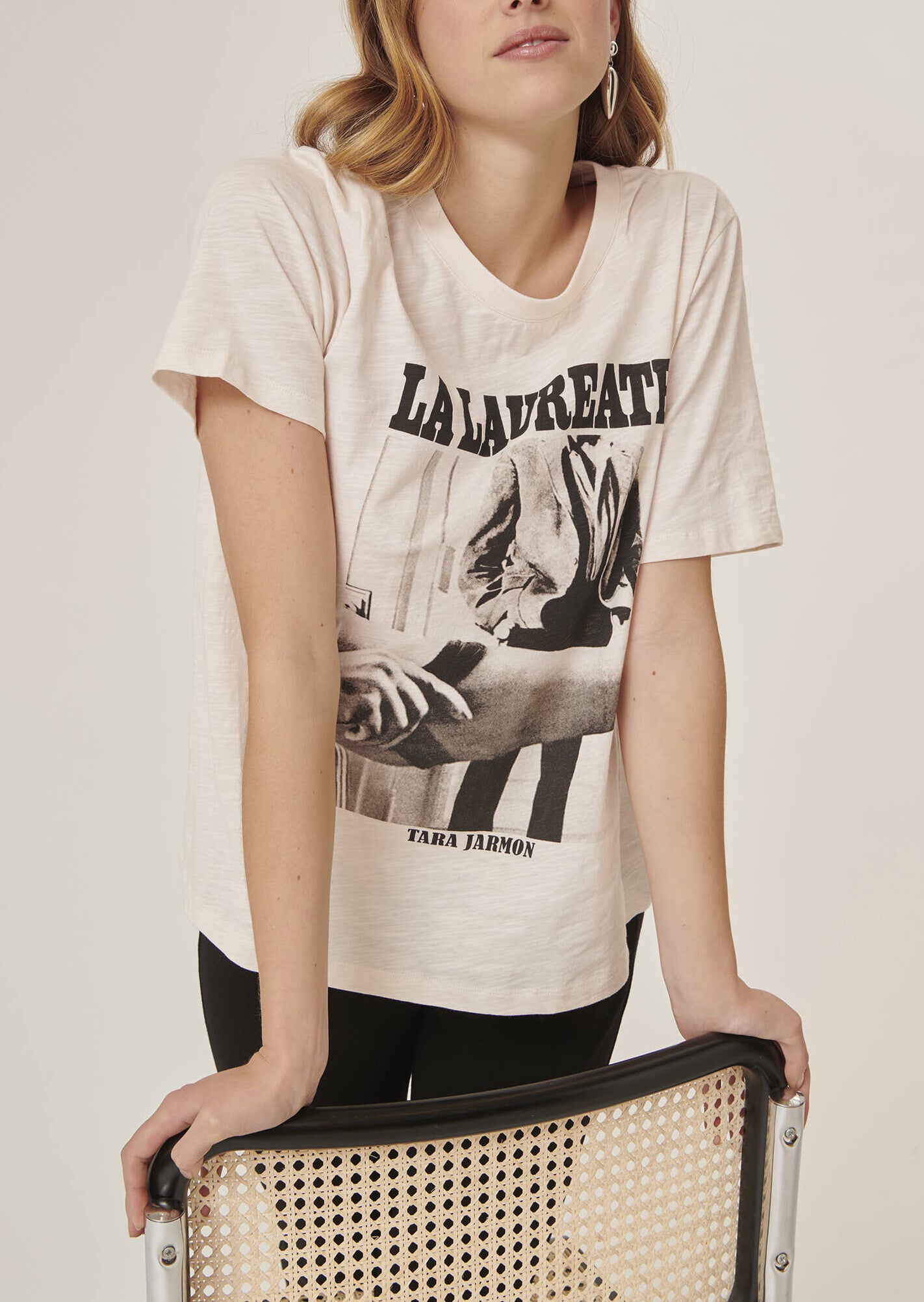 T-shirt Taga blanc en jersey Faume - seconde main