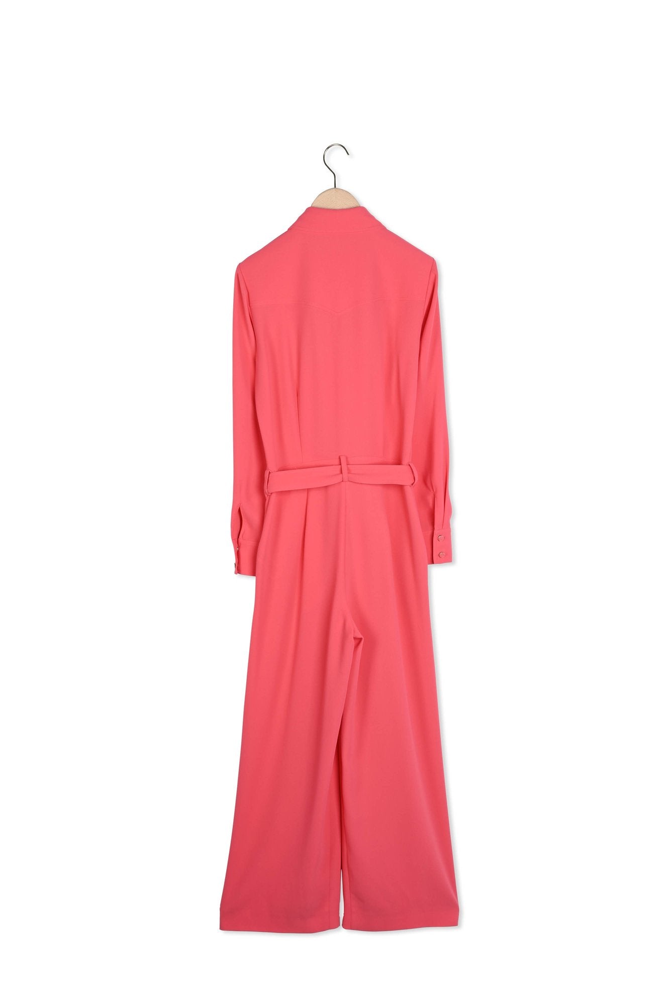 Combinaison Christo rose en crêpe Faume - seconde main