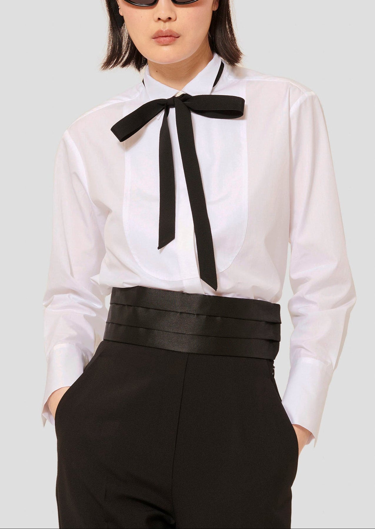 Chemise blanche en popeline Clare Faume - seconde main