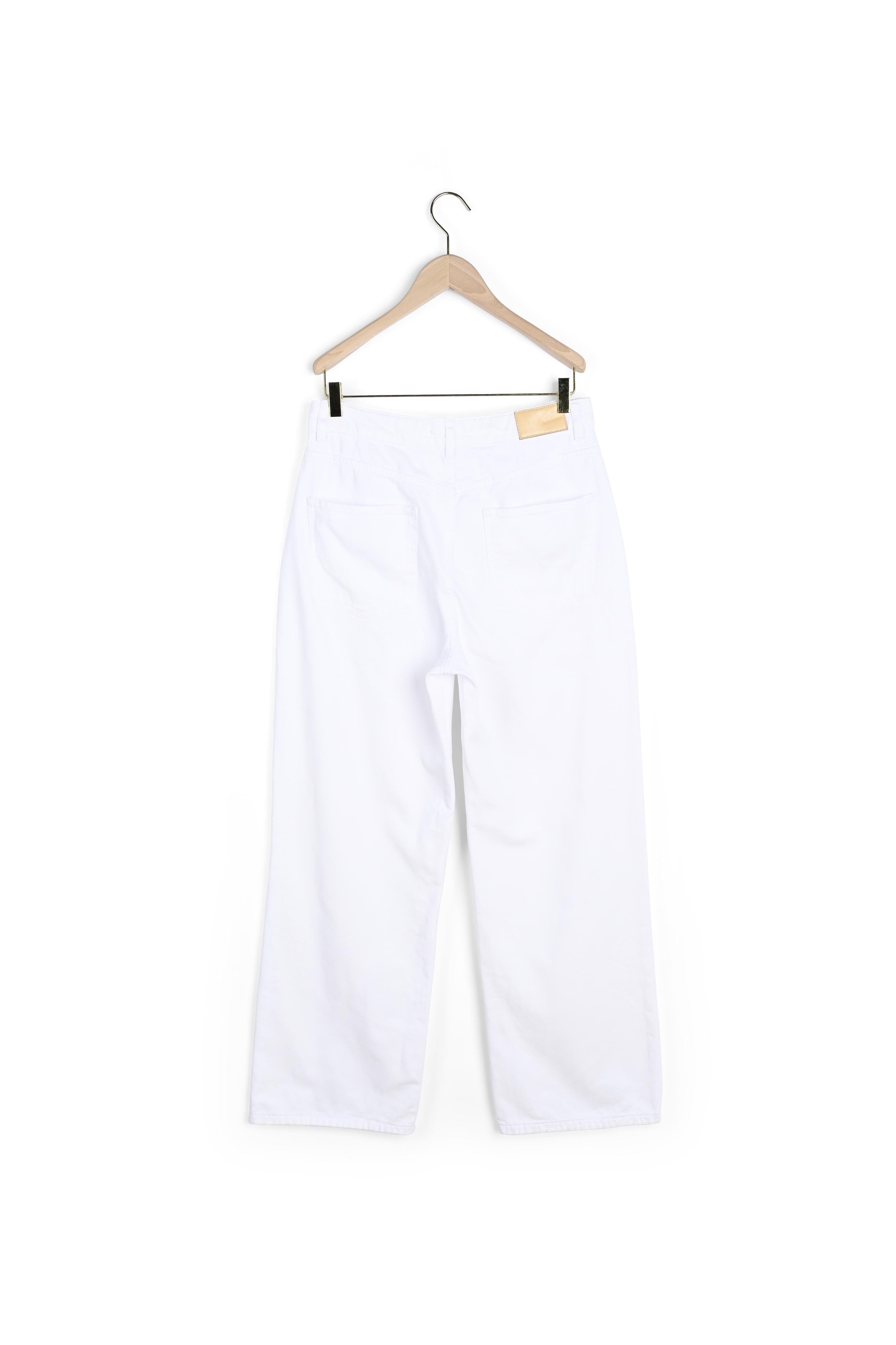 Jean Jerem blanc en denim Faume - seconde main