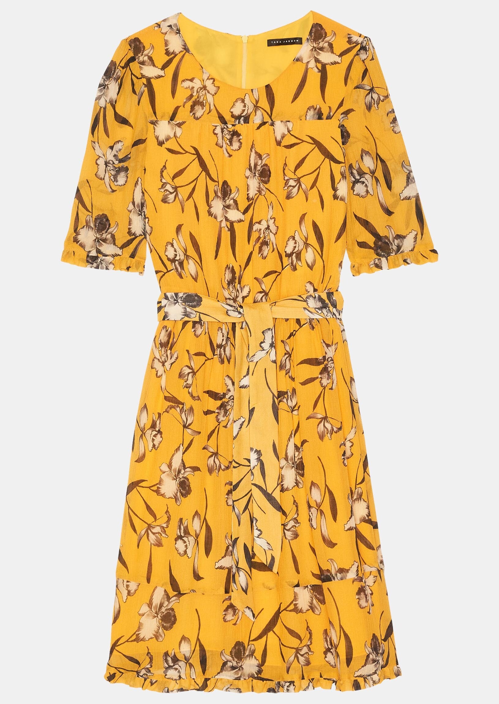 Robe Rioha jaune imprimé fleuri Faume - seconde main