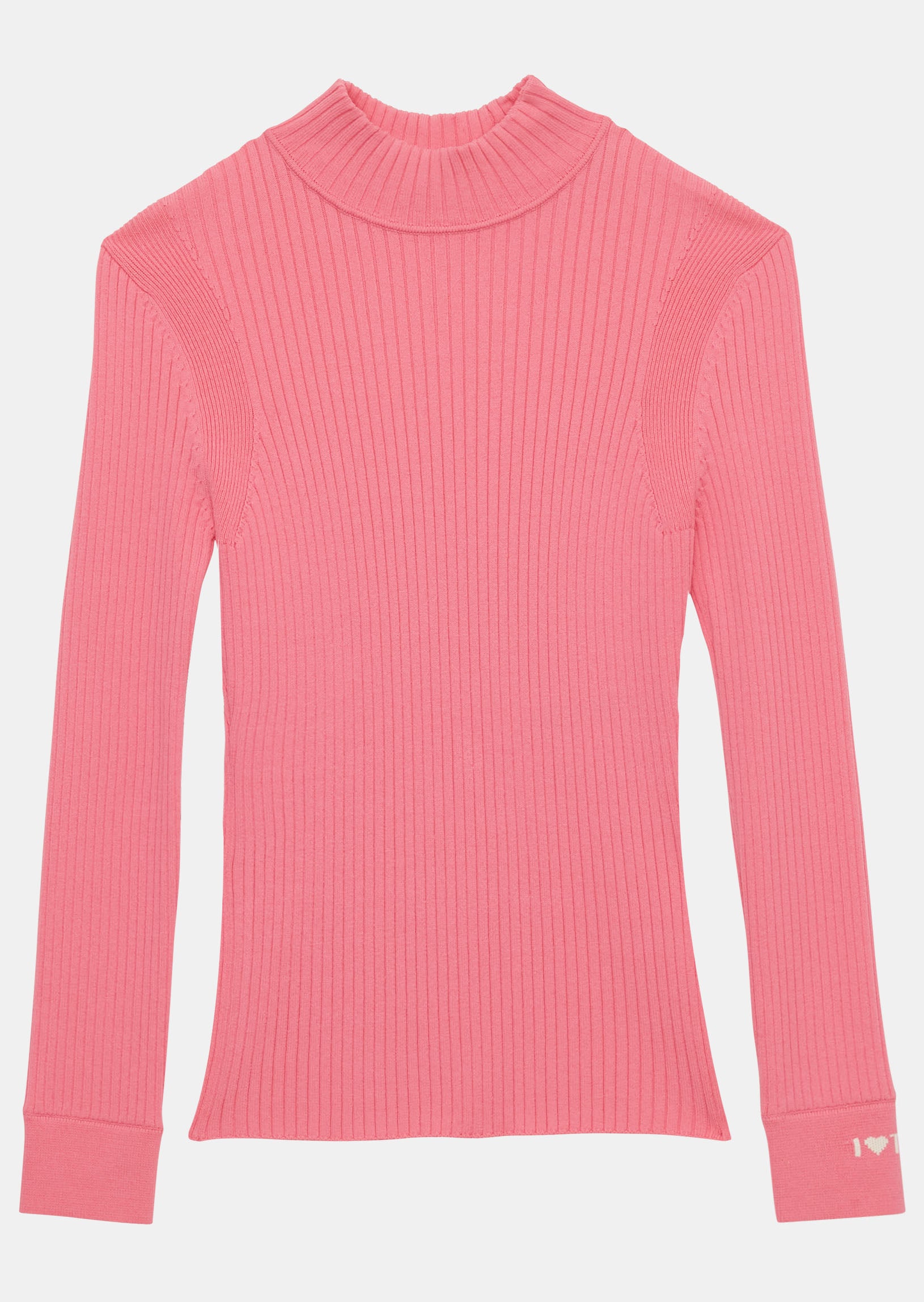 Pull Prudie rose côtelé Faume - seconde main