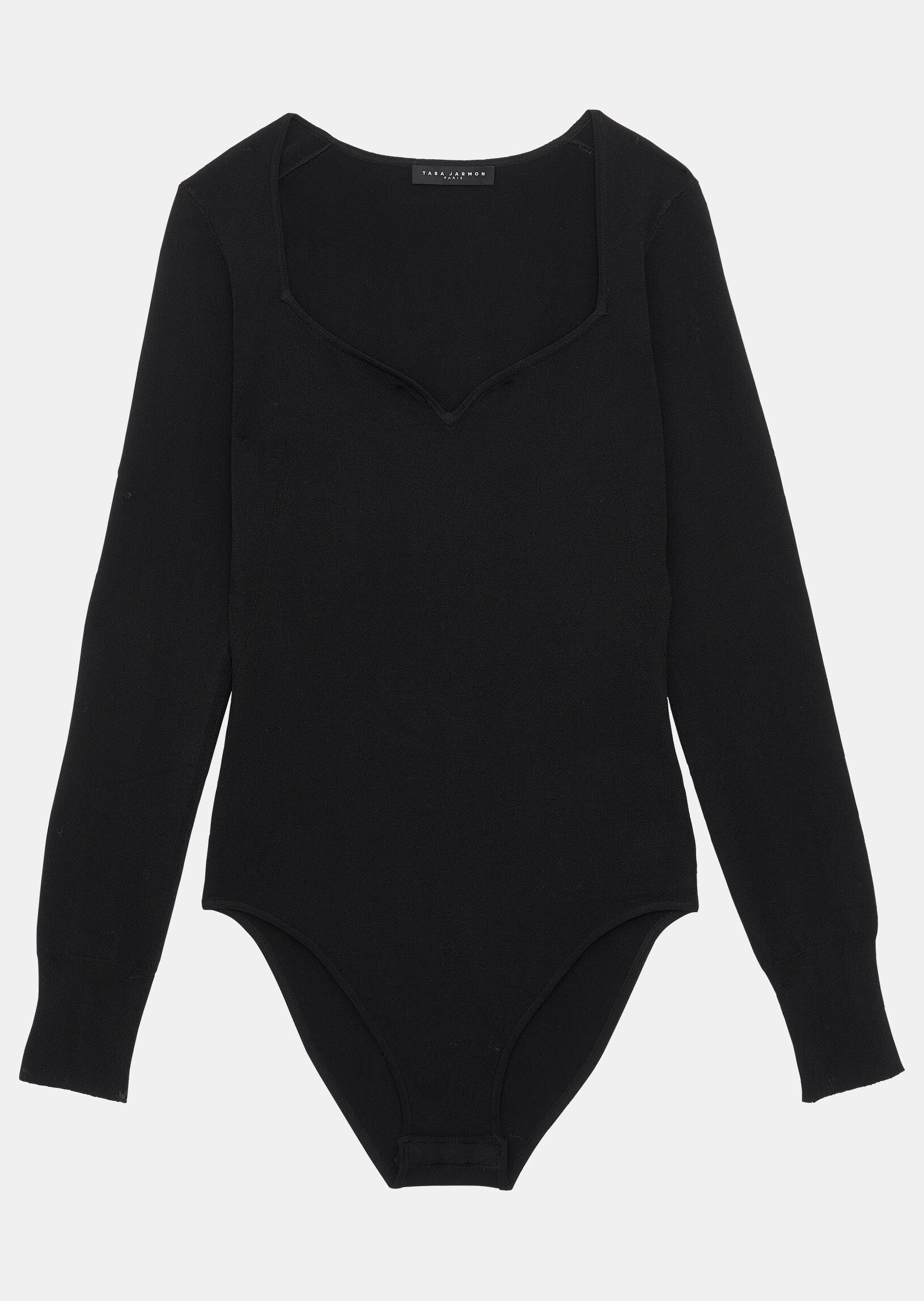 Body Poeme noir en maille compacte Faume - seconde main