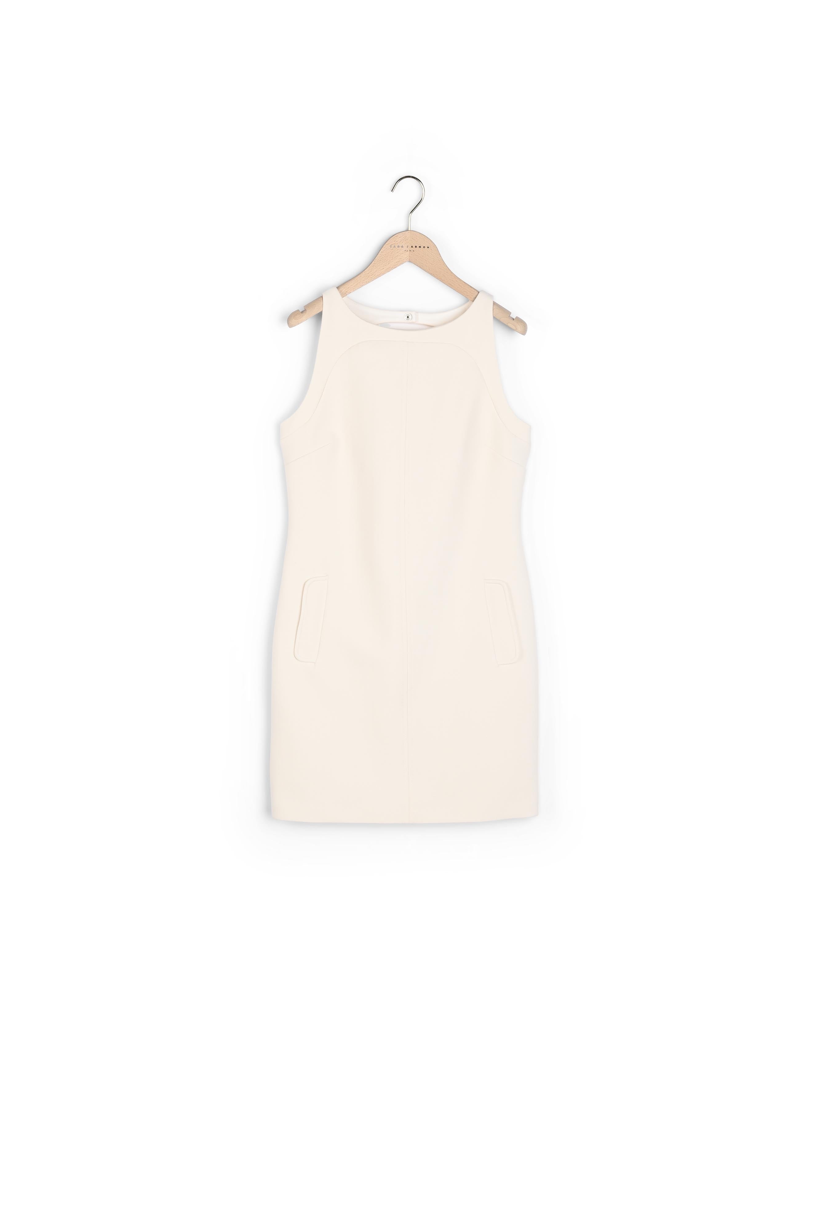 Robe Rumba écrue en toile double Faume - seconde main