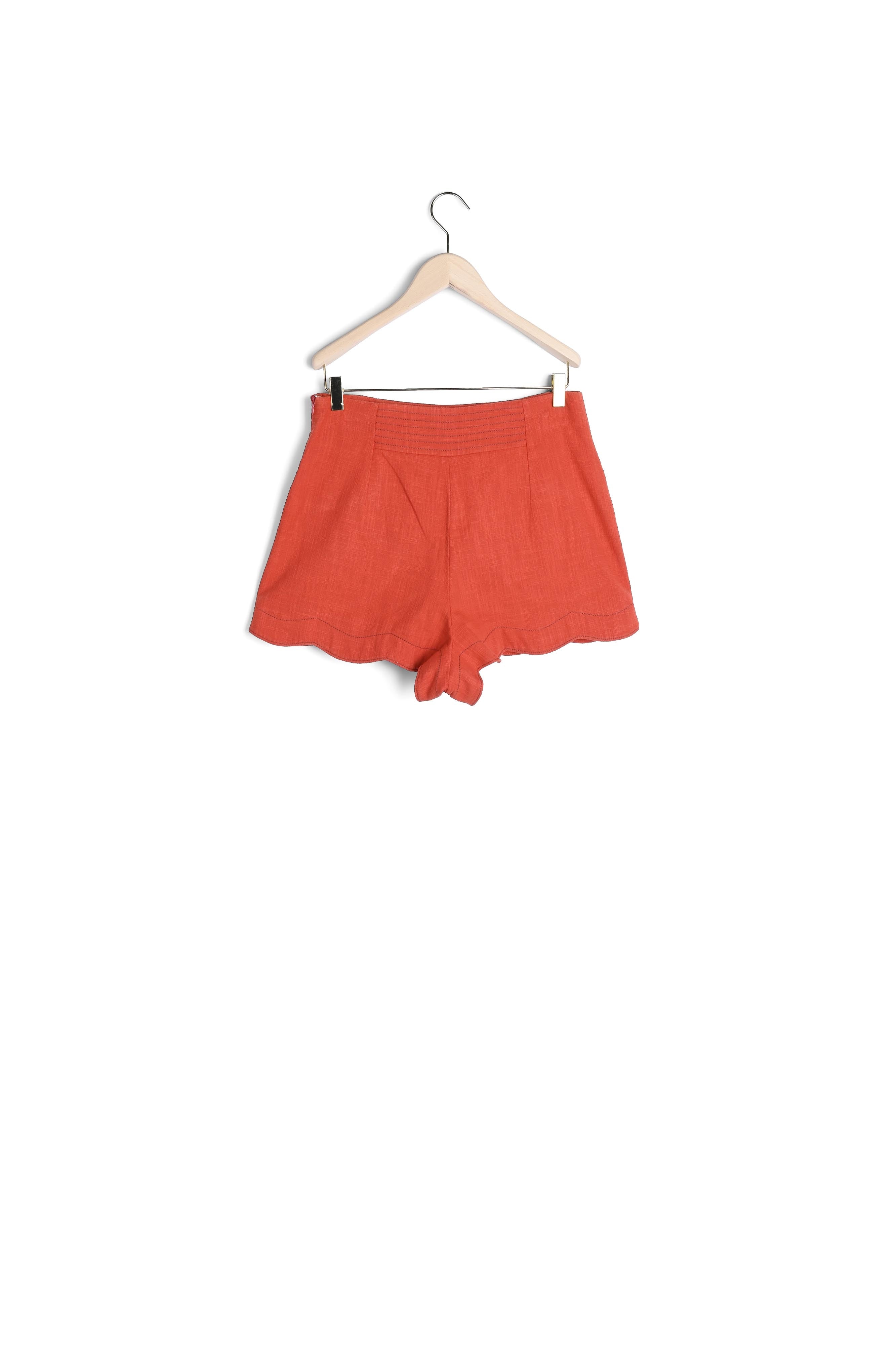Short Stellina rouge en coton Faume - seconde main
