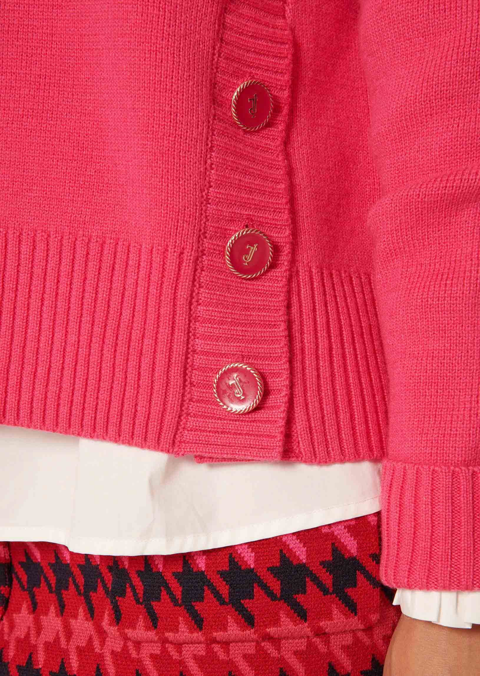 Pull Promesse rose en laine Faume - seconde main