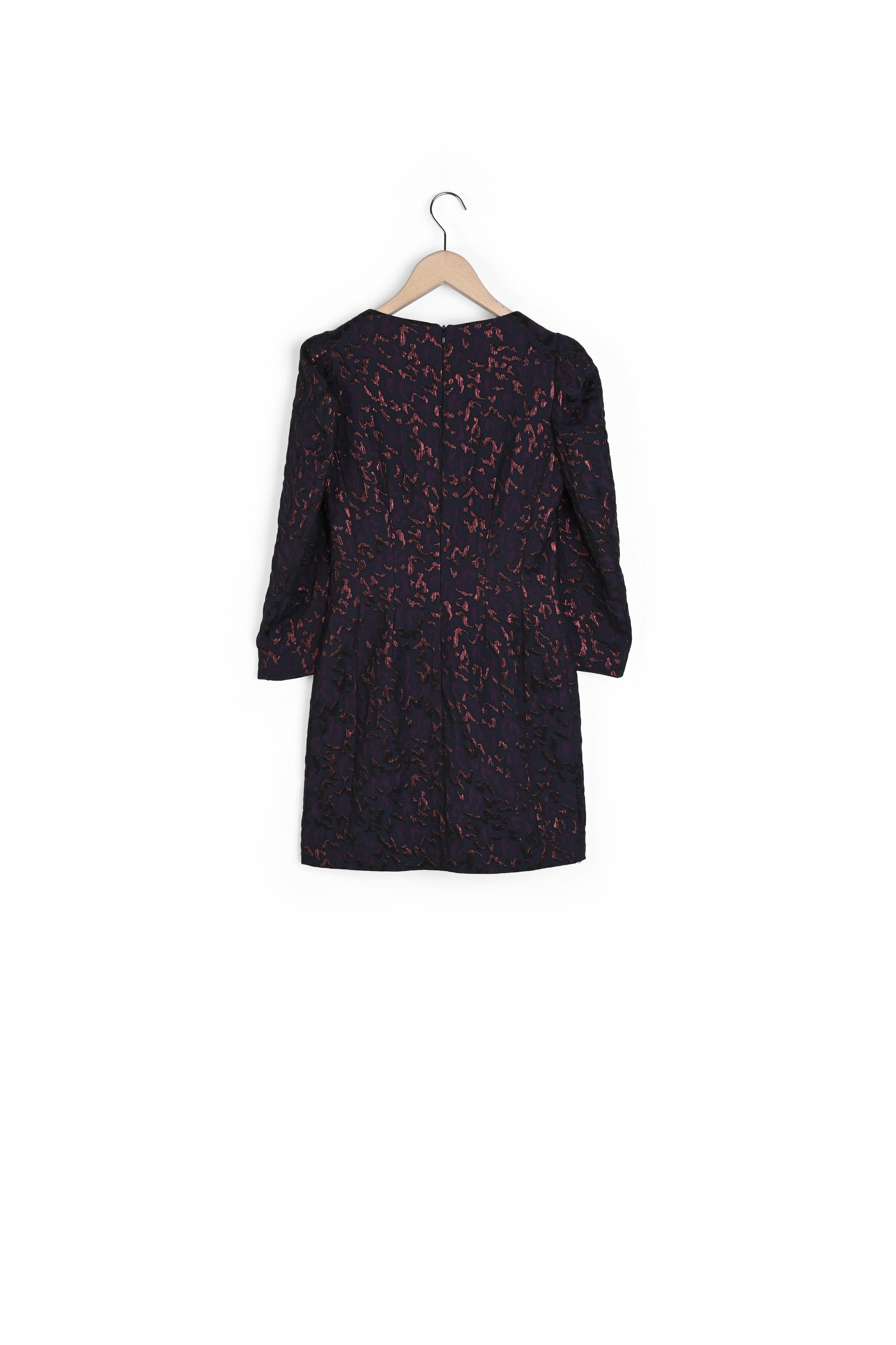 Robe Renda en jacquard léopard lurex Faume - seconde main
