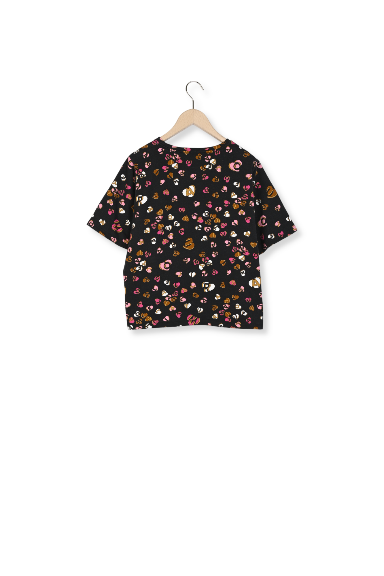 T-shirt Tikoi noir imprimé zèbre Faume - seconde main